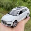 Масштаб 1/32 Q5 SUV, модель автомобиля из сплава, литая под давлением и металлическая игровая модель автомобиля, гиперзвуковая имитация, детская коллекция, подарочная игра