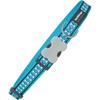 Dog Collar - NC - Red Dingo - Reflective - Turquoise - 31-47 Cm