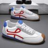 All-Season Men's Round Toe Lace-Up Training Shoes Breathable Casual Sneakers Color-Block Comfort Non-Slip Gym-to-Street Footwear