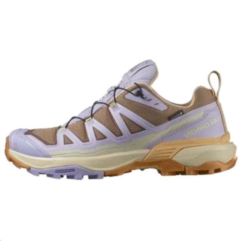 SALOMON EDGE GORE TEX Нескользящие Низкие Уличные Ботинки Женские Натурально-Коричневые Кроссовки L47463700