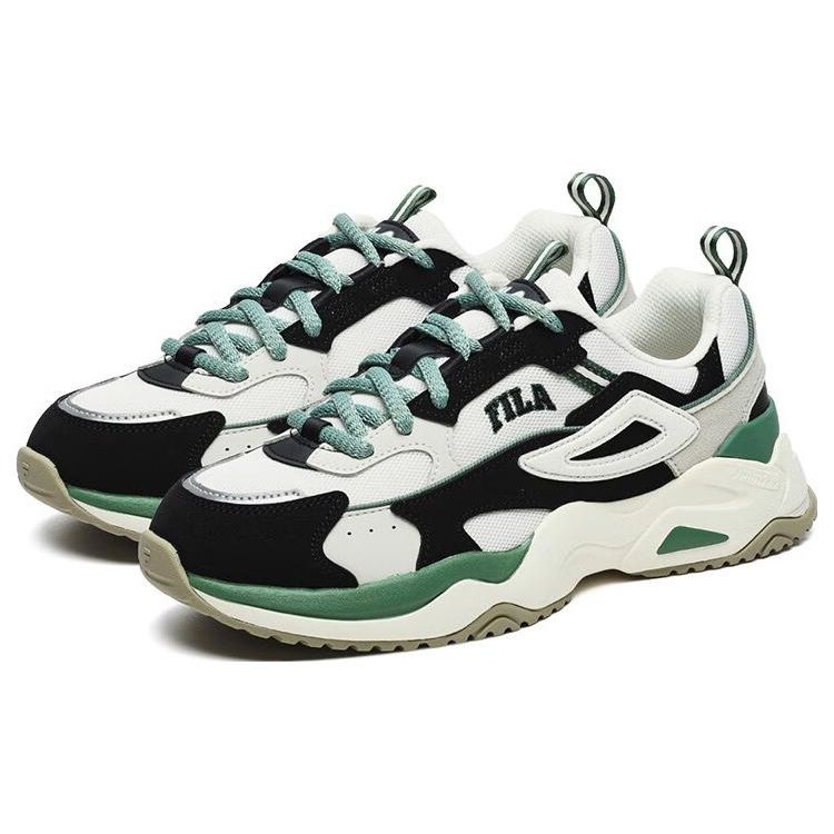 Fila Женские черные белые зеленые кроссовки F12W242121FWB