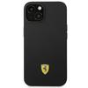 Ferrari Fehcp14Msibbk Iphone 14 Plus / 15 Plus 6,7 Czarny/Black Hardcase Silicone Metal Logo