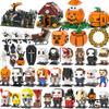 MOOXI Фестиваль Ужасов Хэллоуина Серия MOC Модель Кирпич DIY Игрушка для Взрослых и Детей Набор Строительных Блоков Монтессори Подарок Декор Комнаты