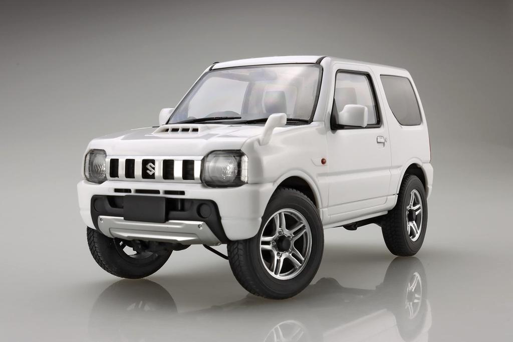 Автомобиль NEXT Series Suzuki Jimny JB23 Пластиковая модель 1/24 №16 (Land Venture/Жемчужно-белый)