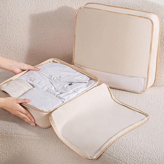 3 шт./4 шт. сумка для хранения, дорожные упаковочные сумки, набор, двойная молния, органайзер для багажа, одежды для деловых поездок, отпуска