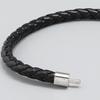 Faux Leather Braided Bracelet Handmade Luxury Solid Color Casual Unisex Bracelet Wrist