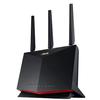 ASUSTek Ethernet WiFi Wireless Router WiFi6 Dual Band Gaming with Mesh Function 4LDK Compatible with 4804+861Mbps RT-AX86U (A) 3-Story / PS5/Nintendo