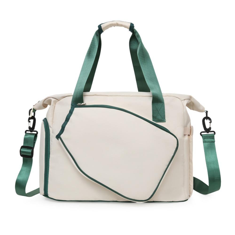 Portable Tennis Racquet Bag Shoe Compartment Tennis Shoulder Bag Pickleball Racket Bag Men Women