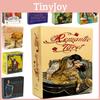 Tarot Deck With Stunning Visuals And Durable Thick Double Copper Paper**