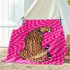 1pc animal blanket, all season lightweight home office outdoor nap multifunctional blanket