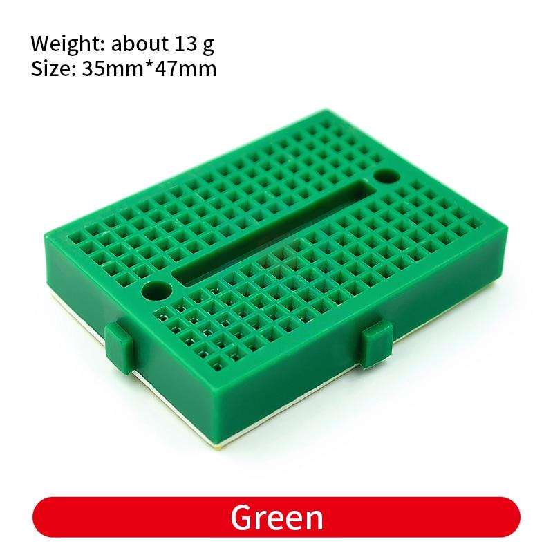 Макетная плата 400 700 750 830 отверстий MB-102 Беспаечная печатная плата Мини-тестовая плата ZY-204 1600 точек Прототип платы Перемычка Кабель DIY Kit