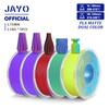 JAYO PLA Matte Dual Color 3D Filament 1.75mm PLA Matte 3D Printer Filament 5Rolls/Set PLA Filament Smooth Matte Finish