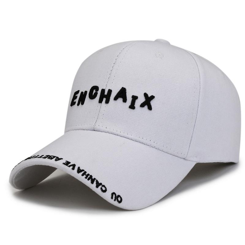 New Trendy Letter Embroidery Design Baseball Cap Men and Women Pure Cotton Outdoor Hiking Fishing Travel Cycling Golf Sports Hat