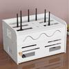 Коробка для хранения роутера WIFI без пробивки, двухслойная, малого размера, полка для хранения кабелей для дома