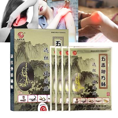 Обезболивающий пластырь со змеиным ядом: Нацелено на боль в суставах колена, спины и тела