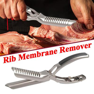 Rib Prep Pro Инструмент для удаления реберной мембраны Направляющая Обрезка Очистка Ребер Удалитель Реберной Мембраны Инструменты для Гриля Инструмент для Подготовки Ребер для Барбекю