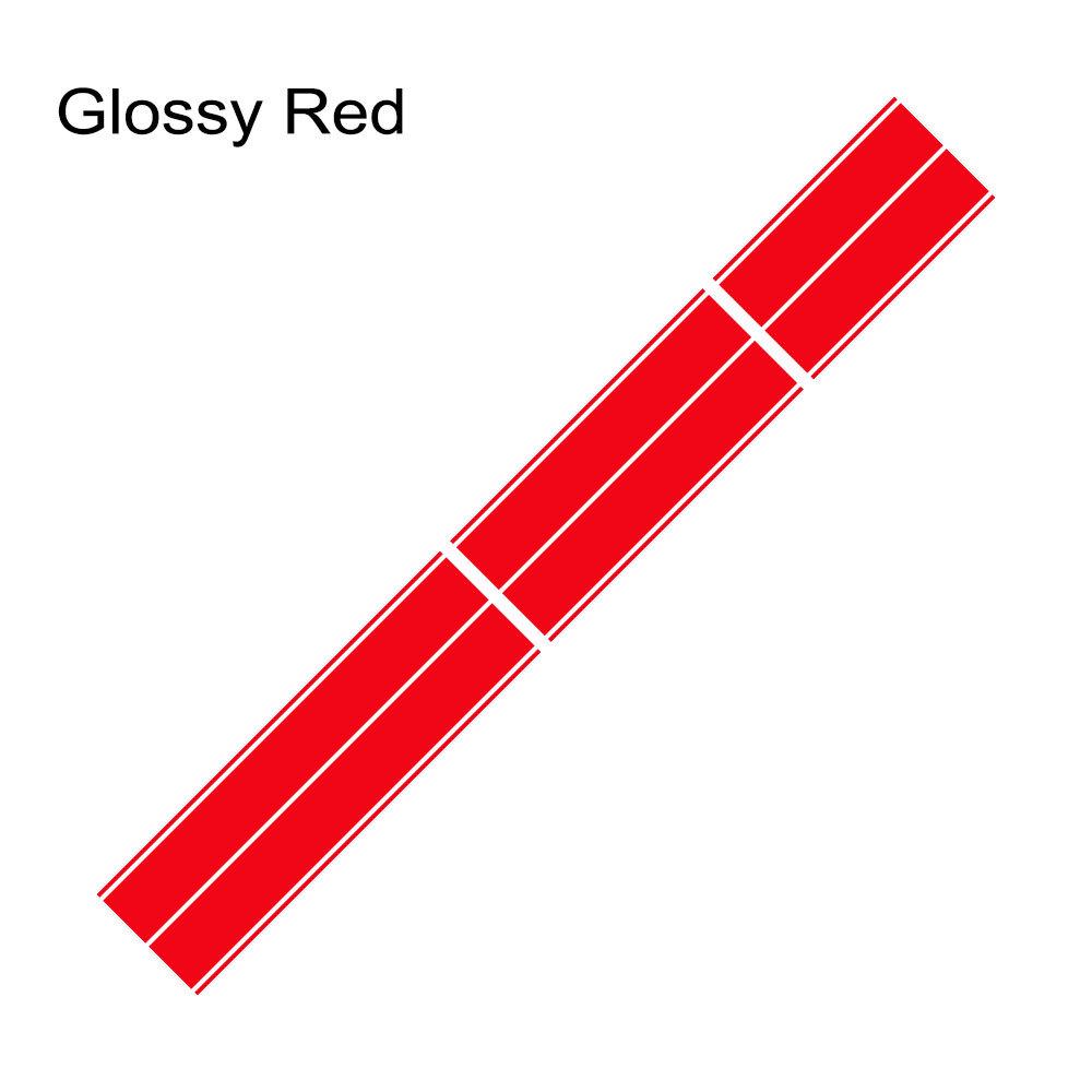 Ford Mustang Hood Decoration: Personalized Stripe Stickers for Scratch Cover