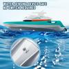 Non-Toxic 1/32 Mini Remote Control Boat Pocket Rc Boat Ship With Dual Propellers Waterproof Anti-Collision Led Light Speedboat Toy For Kid