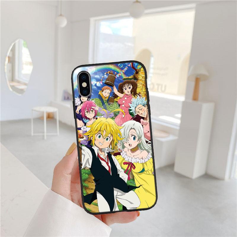 BF91 S-Seven D-Смертный грех Мягкий чехол для телефона iPhone SE X XS XR 11 16E 17 Pro Max Air 8 7 6 6s Plus
