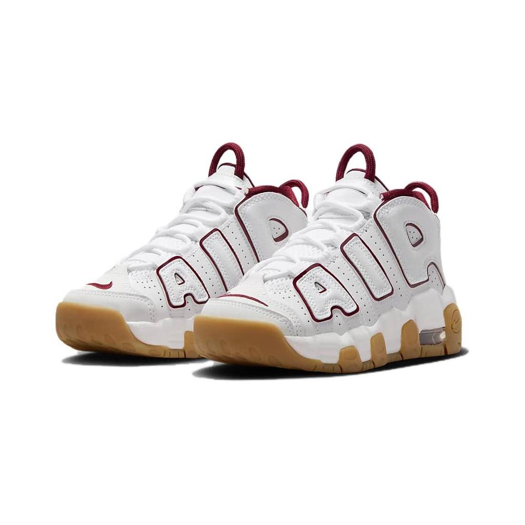 (PS) Nike Air More Uptempo 'Белый Красный Каучук' Детские FJ2847-100