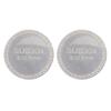 2pcs Puck Screen Reusable 1.2mm Thickness 304 Stainless Steel Double Layer Filter Screen for