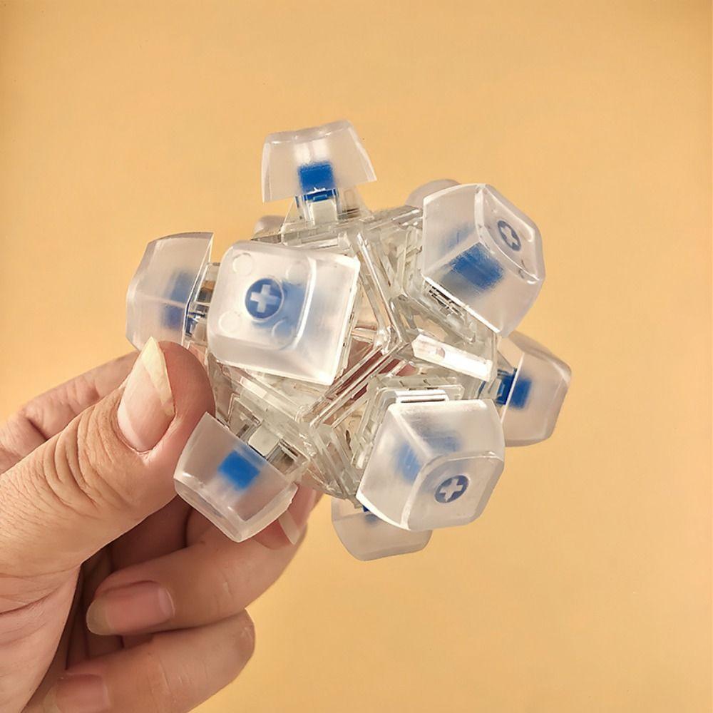 Shaft Tester Mechanical Keyboard Calming Button Pinch Toy Funny Keyboard Caps Toy  Fidget