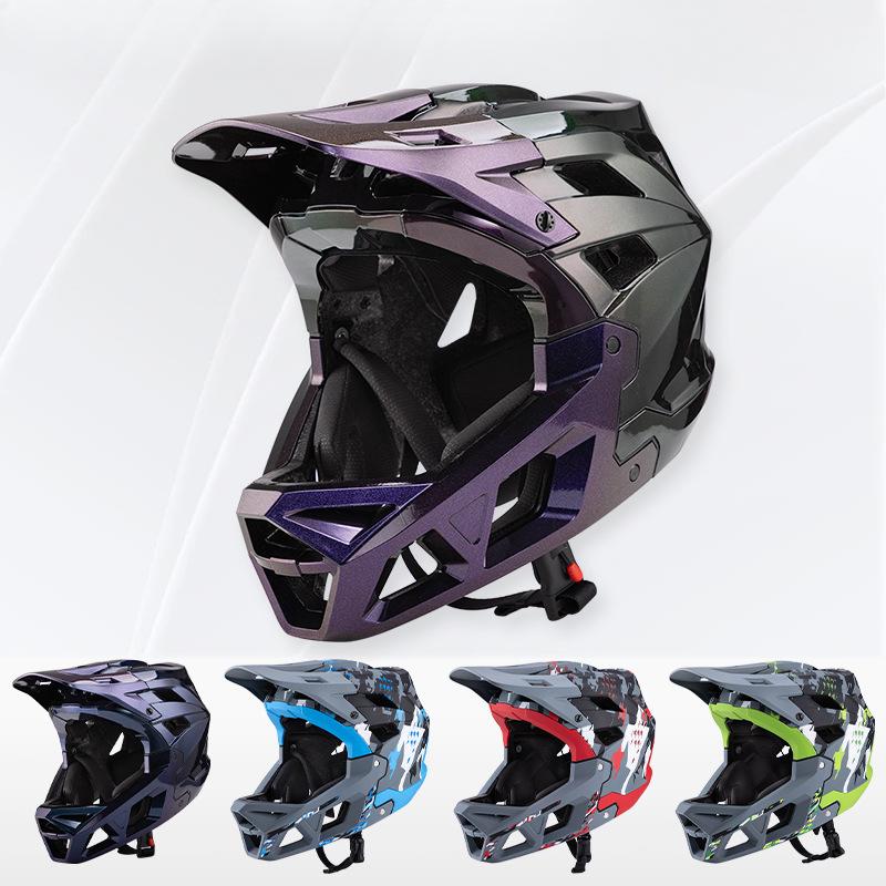 New Mountain Bike Off-road Helmet Racing Downhill Adult Full Helmet Bicycle Riding Helmet
