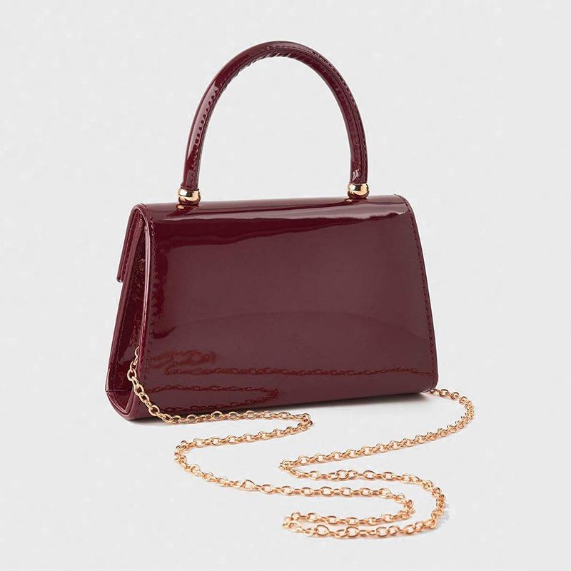 Новая глянцевая банкетная сумка вечерняя сумка сумка для ужина клатч сумка на цепочке сумка для платья свадебная сумка