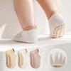 3pairs/set Baby Summer Thin Floor Socks Breathable Mesh Cotton Anti-slip Rubber Socks for Infant Toddler Boys Girls 1-5years Old