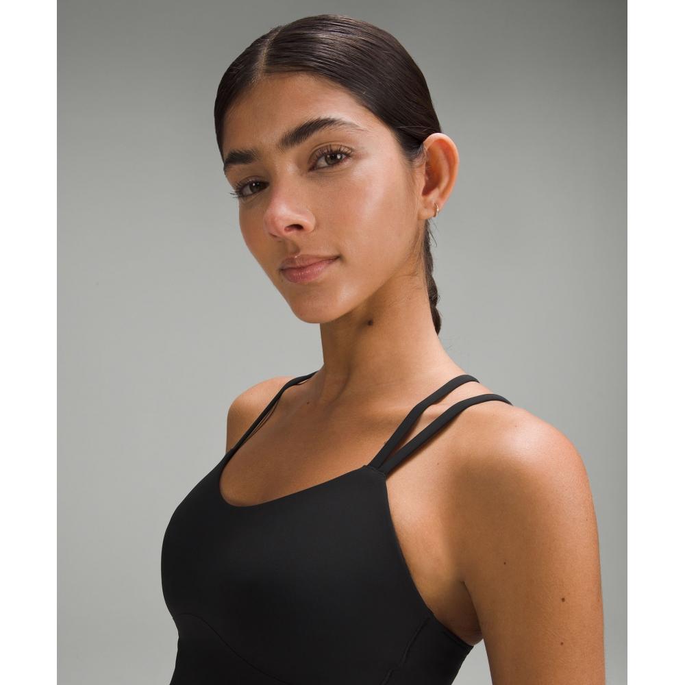 Lululemon Бюстгальтер Like A Cloud Longline BrA Light Support BC Cup Black