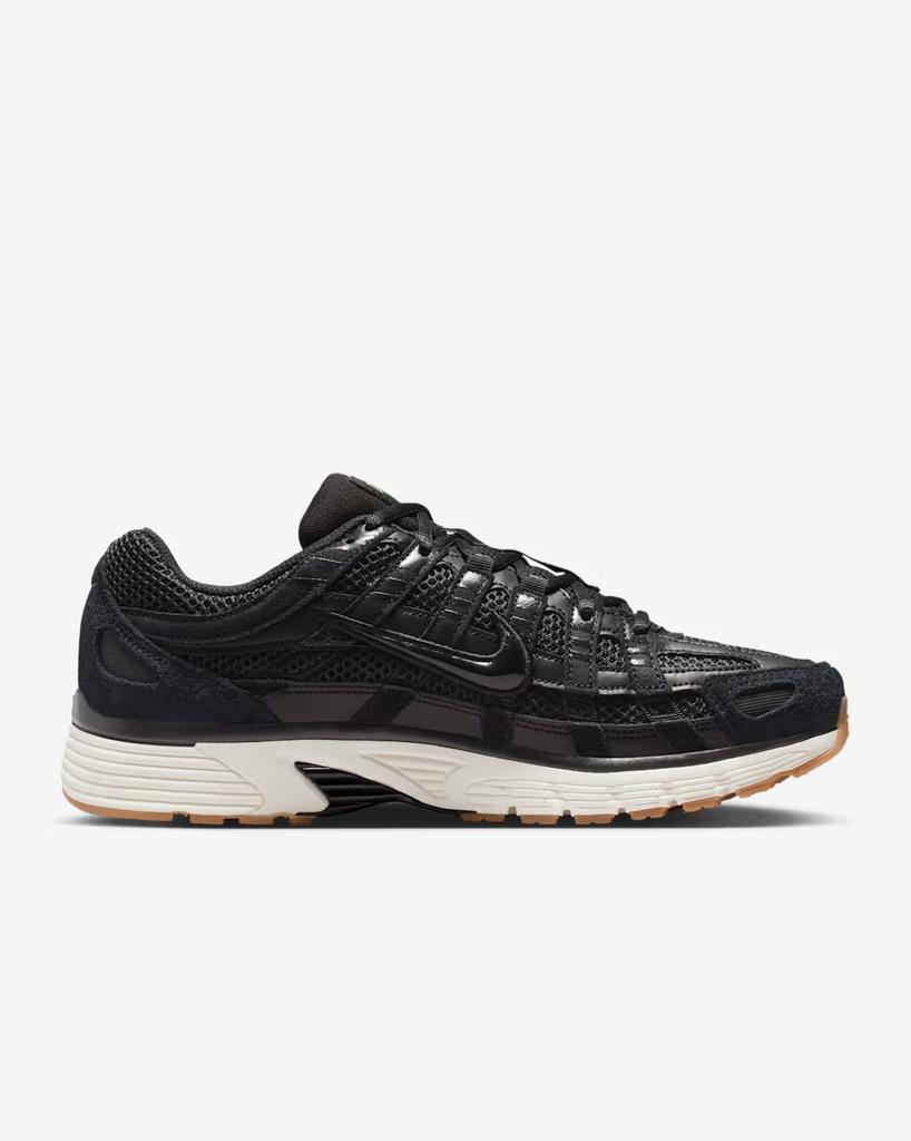 HF0015-001 Nike P-6000 Замша Черный Металлик Золотистый Зернистый Парусный Черный (Мужской)