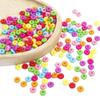 Acrylic Spaced Beads Mix Colors Jewelry Pendant Beads for DIY Handmade