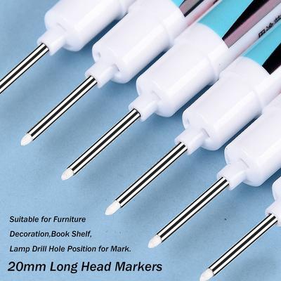 Домашний декор, деревообрабатывающее украшение, маркеры с длинной головкой, маркер для глубоких отверстий, маркер для обработки изделий