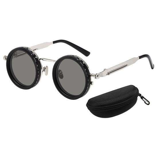 Регулируемые по тону поляризационные солнцезащитные очки 1-9 передача круглые очки с линзами с ND-фильтром для мужчин защита от УФ-лучей очки для пляжа путешествий