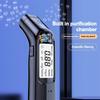 Бесконтактный высокоточный алкотестер Цифровой ЖК-экран USB Перезаряжаемый алкотестер Дыхательный анализатор для дома