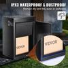 Package Delivery Boxes for Outside 15.4" x 10.6" x 20.5", Galvanized Steel Wall Mount Mailbox with Coded Lock, Anti-Theft Baffle, IPX3 Waterproof