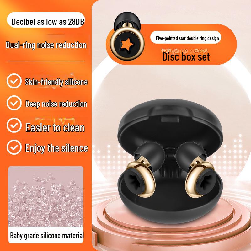 Силиконовые шумоизолирующие беруши: Водонепроницаемый, звуконепроницаемый, идеально подходит для общежитий, работы, мастерских и мест, где не спит храп