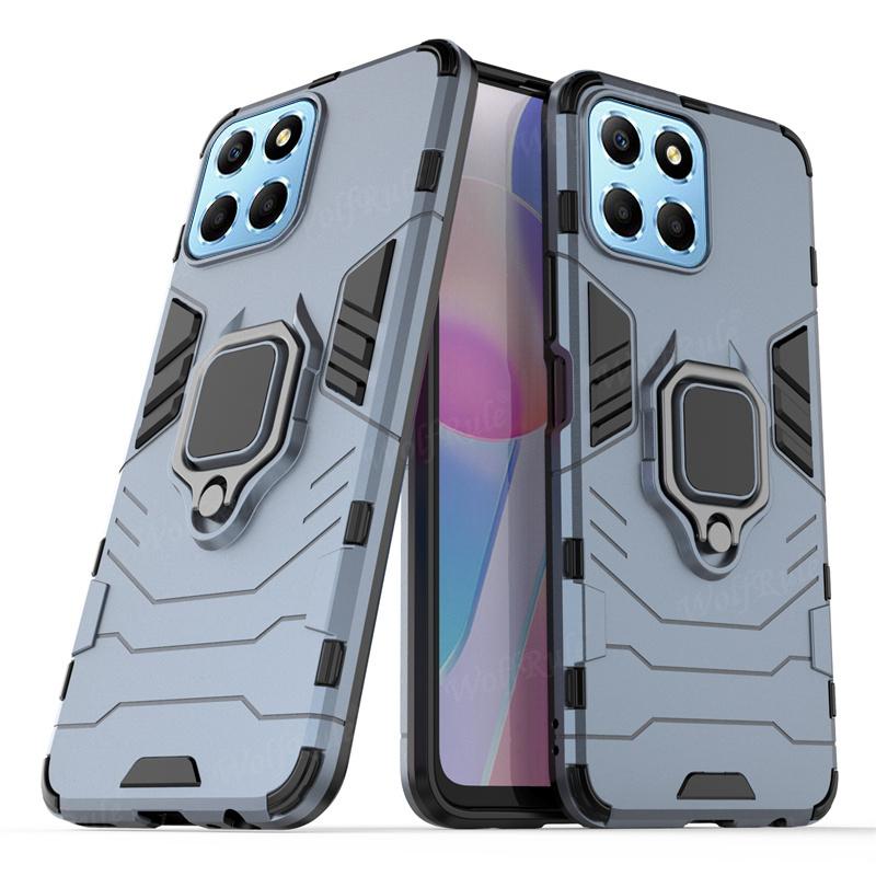 Для чехла Honor X8A 5G чехол Huawei Honor X8A 5G Capas противоударный бампер задняя крышка кольцо магнитный держатель чехол Honor X8A 5G Fundas