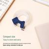 Deli 30038 Easy-Tear Transparent Stationery Tape with Dispenser
