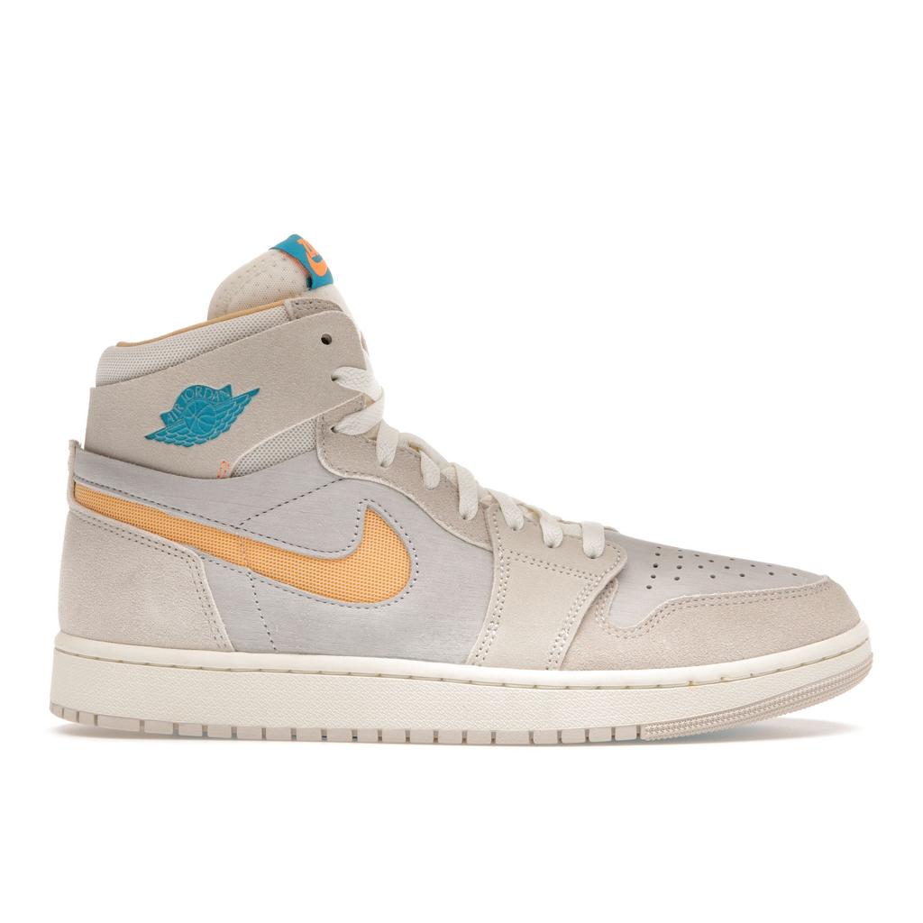 Мужские кроссовки Air Jordan 1 High Zoom Comfort 2 Light Orewood Citrus Коричневые светло-орево-коричневые паруса DV1307-180