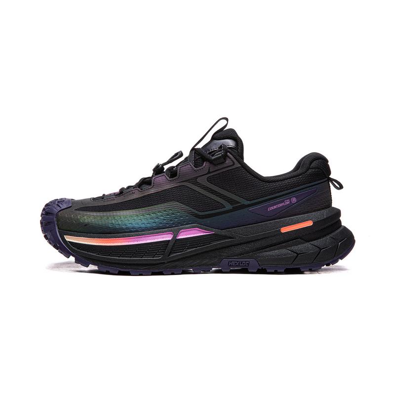Li Ning Outdoor CF Tracing, Xingchuan 2 Амортизация Износостойкость Отскок Низкие Треккинговые Ботинки Унисекс Черные AHTW003-5