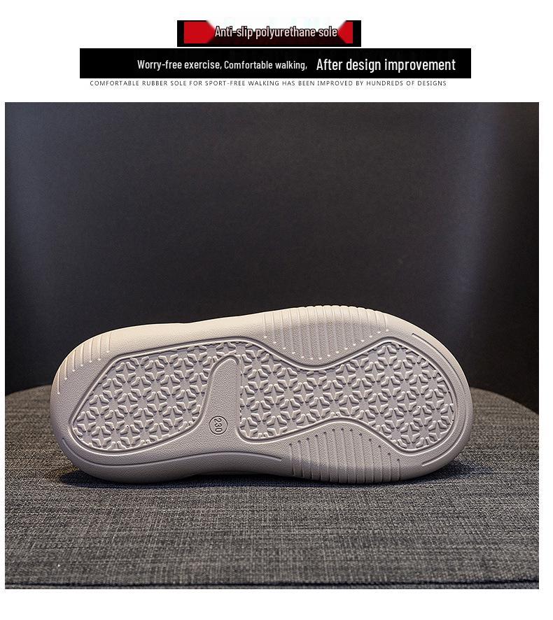 Женские кожаные сандалии на плоской подошве 2025 - Мягкая подошва, Повседневный стиль, Круглый носок, Цветной блок для пляжа и беременности