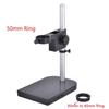 HAYEAR Bracket DIA 50mm Digital Microscope Table Stand DIA40mm Conversion Ring Included Stand for 10A Zoom Lens and 100X Lens Compatible with Digital