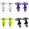 1 Pair Ear Jewelry Ear Stud Classic Earrings Women Girls Fashion Cute Cat Kitten Multiple Color Animal Accessories