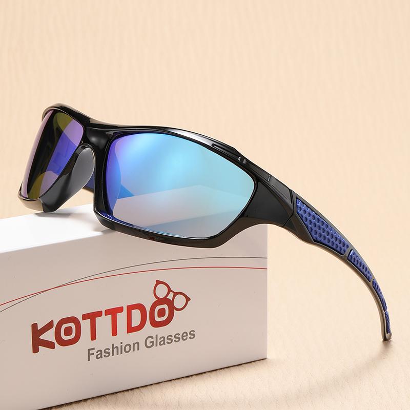 New Sport Polarized Sunglasses Men Cycling Outdoor Sunshade Eyewear Male Women Sunglasses Yellow Night Vision Eyewear Uv400
