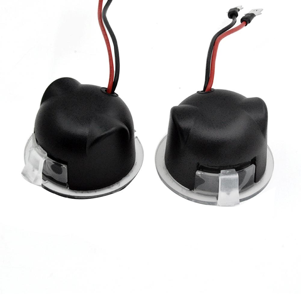 Новый автомобильный Стайлинг, 2x18smd, светодиодный боковой светильник под зеркалом для Edge Explorer MondeoTaurus, светодиодный светильник с автоаккумулятором