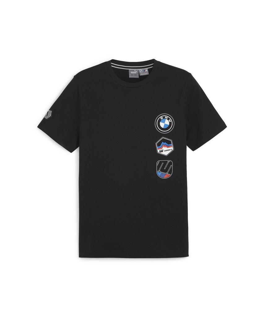 Puma Футболка с коротким рукавом с графическим принтом BMW Mms Garage Crew - Черный / 625575-01