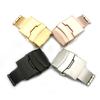Watch Buckle Universal Double Press Stainless Steel Watch Safety Folding Clasp for Watchmaker AVE