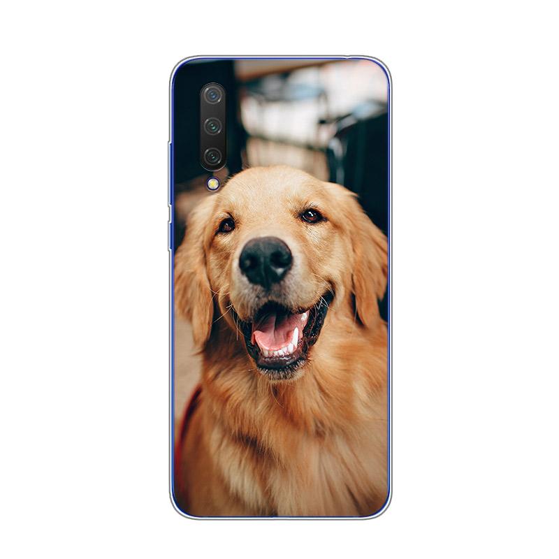 Милый прозрачный чехол с изображением золотистого ретривера для Xiaomi Mi Note 11 11T 11i 10i 10T 10 9 9T SE 8 Lite Pro Ultra, чехол для телефона