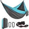 Hammock Outdoor Double Camping Hammock Portable with Tree Strap Ultra-light Parachute Cloth Nylon Hammock 300*200